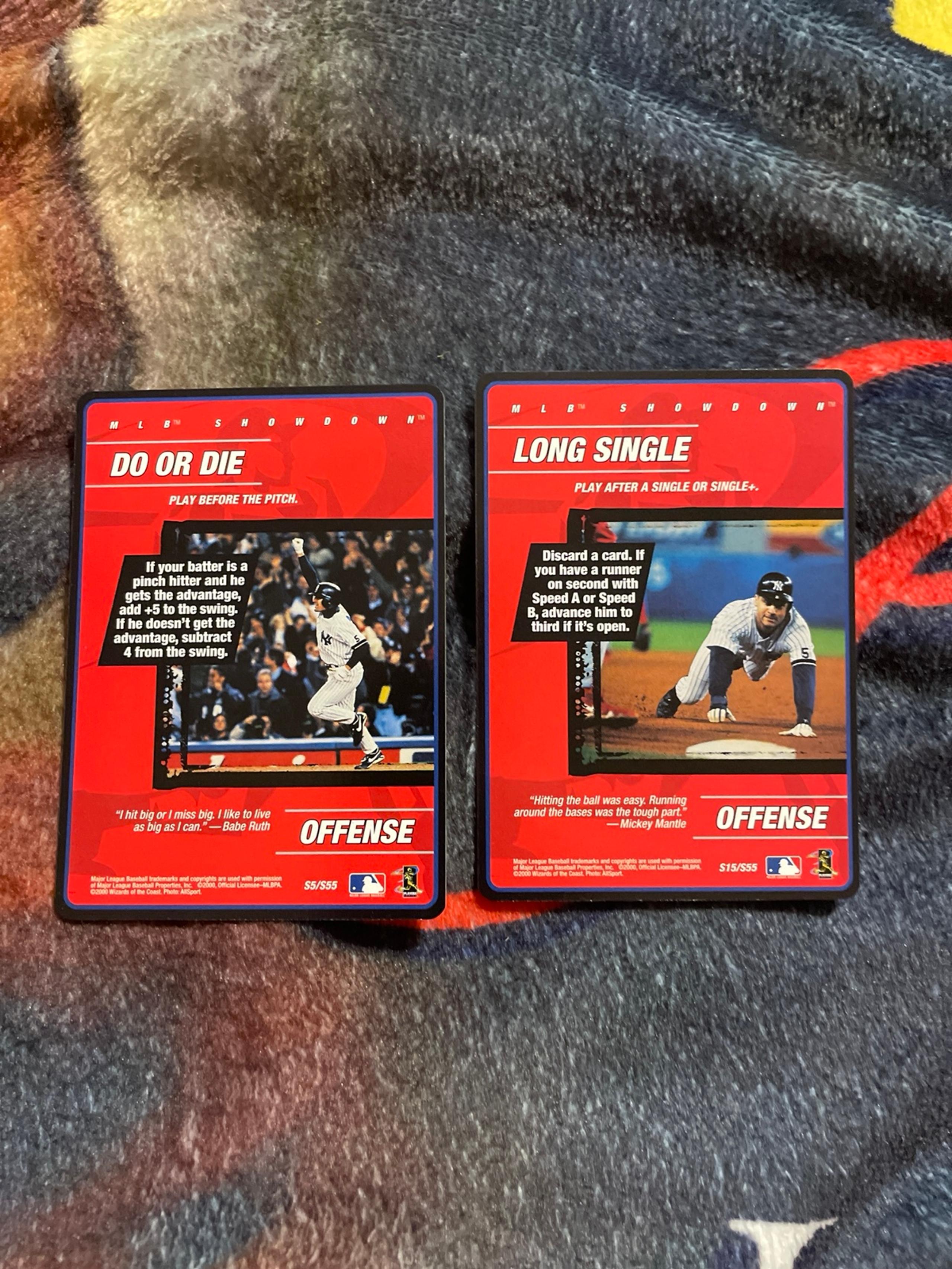 MLB Showdown 2000 Wizards of The Coast #S15 Long Single, #5 Do Or Die