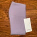 lululemon align ribbed high rise pant 25 size 6 purple ash NWT