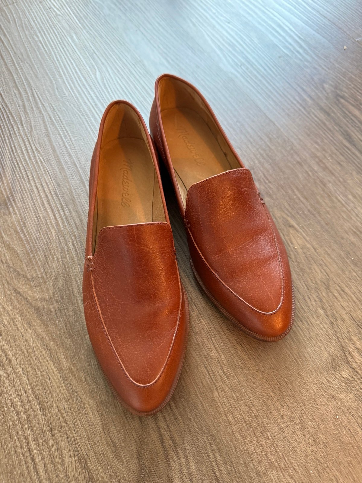 Madewell the frances loafer Color Tan Brown Size 6.5