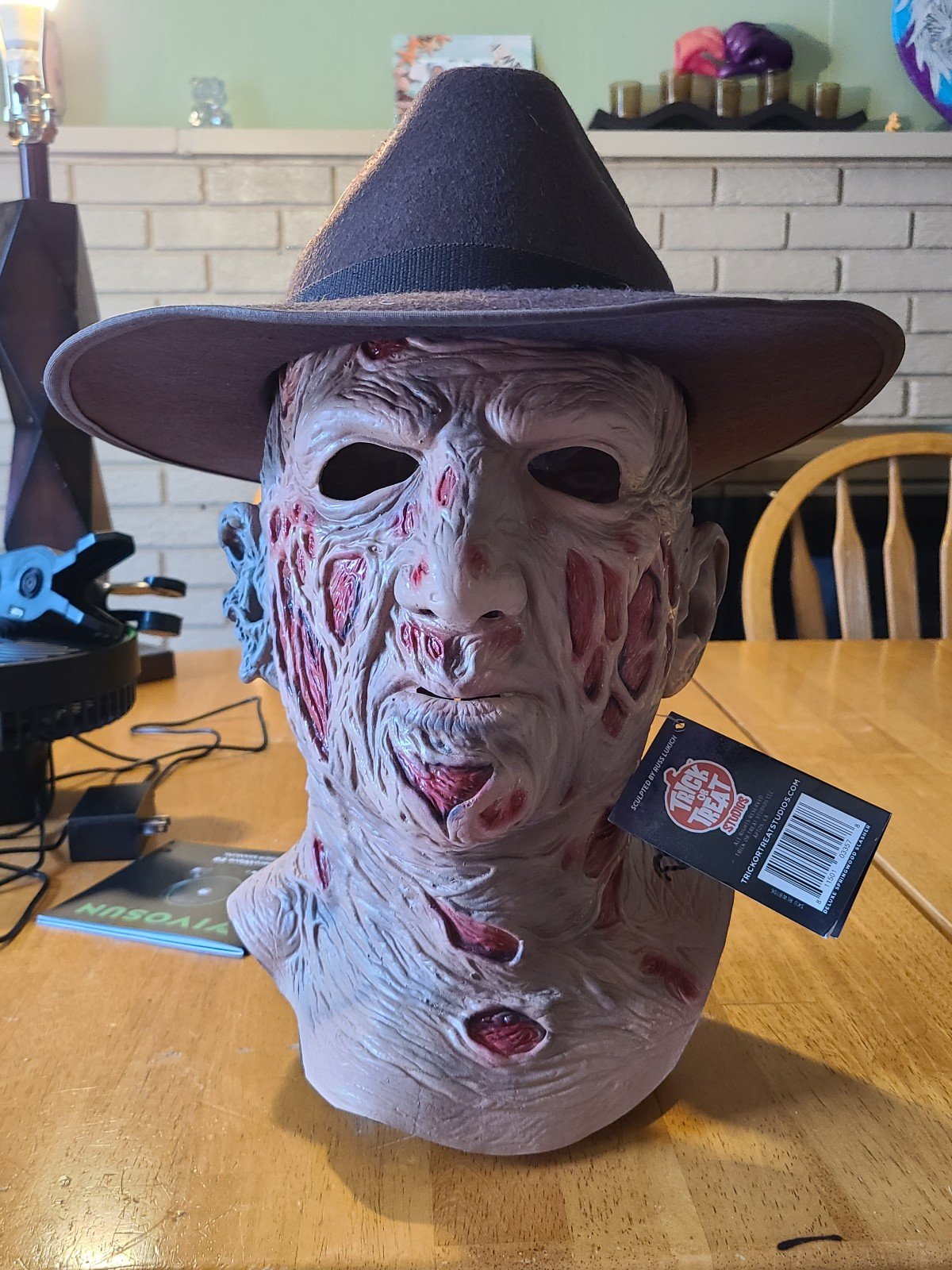 Freddy Krueger Signed Mask