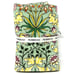 William Morris & Co Hand Towels Hyacinth Yellow Green 2 Pc Set Pair Velour NWT