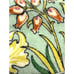 William Morris & Co Hand Towels Hyacinth Yellow Green 2 Pc Set Pair Velour NWT