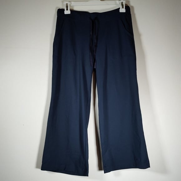 Patagonia Stella Capris blue wide leg cropped pants S