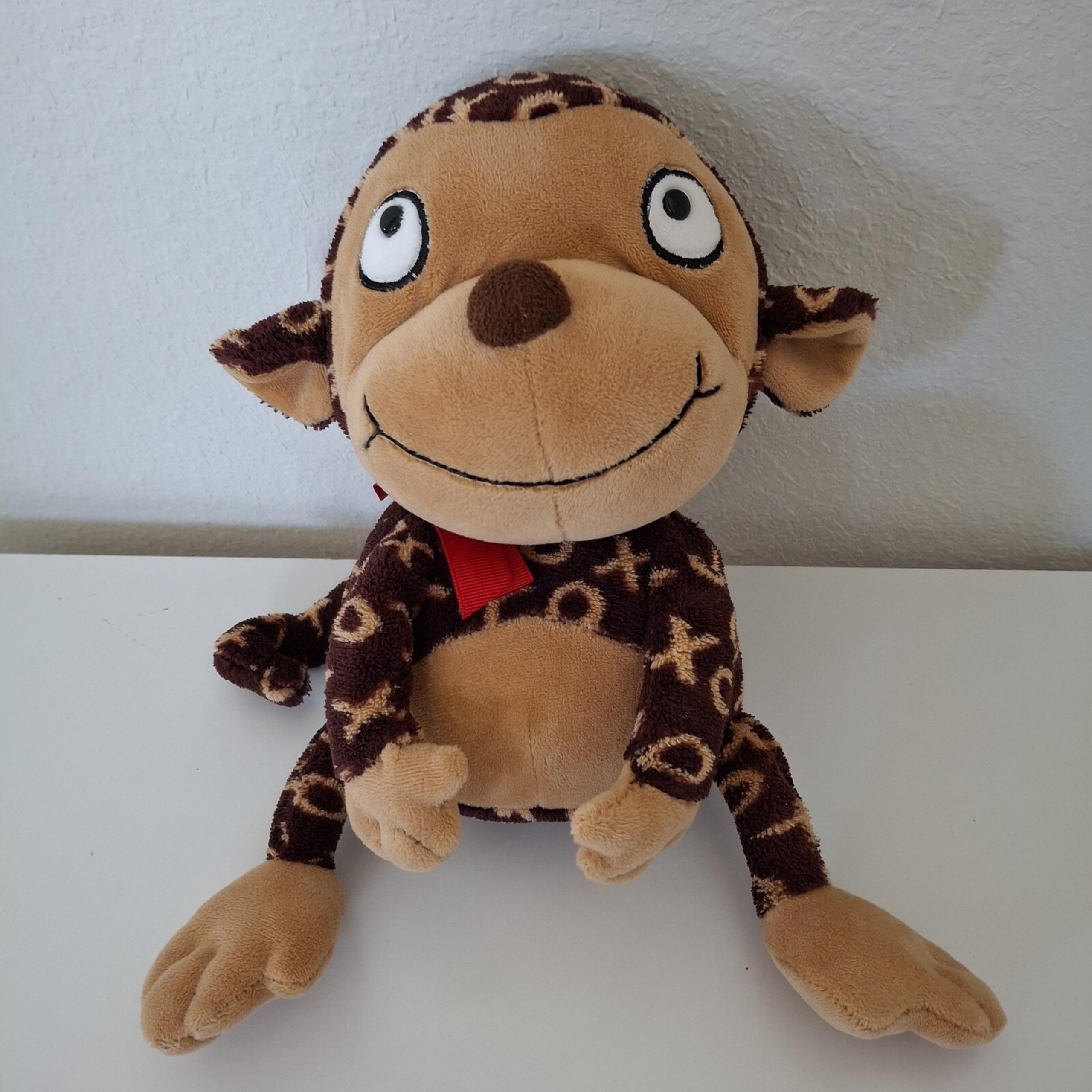 Hallmark Mr Monkeypants Valentines Monkey X O Kisses 12" Plush Stuffed Animal