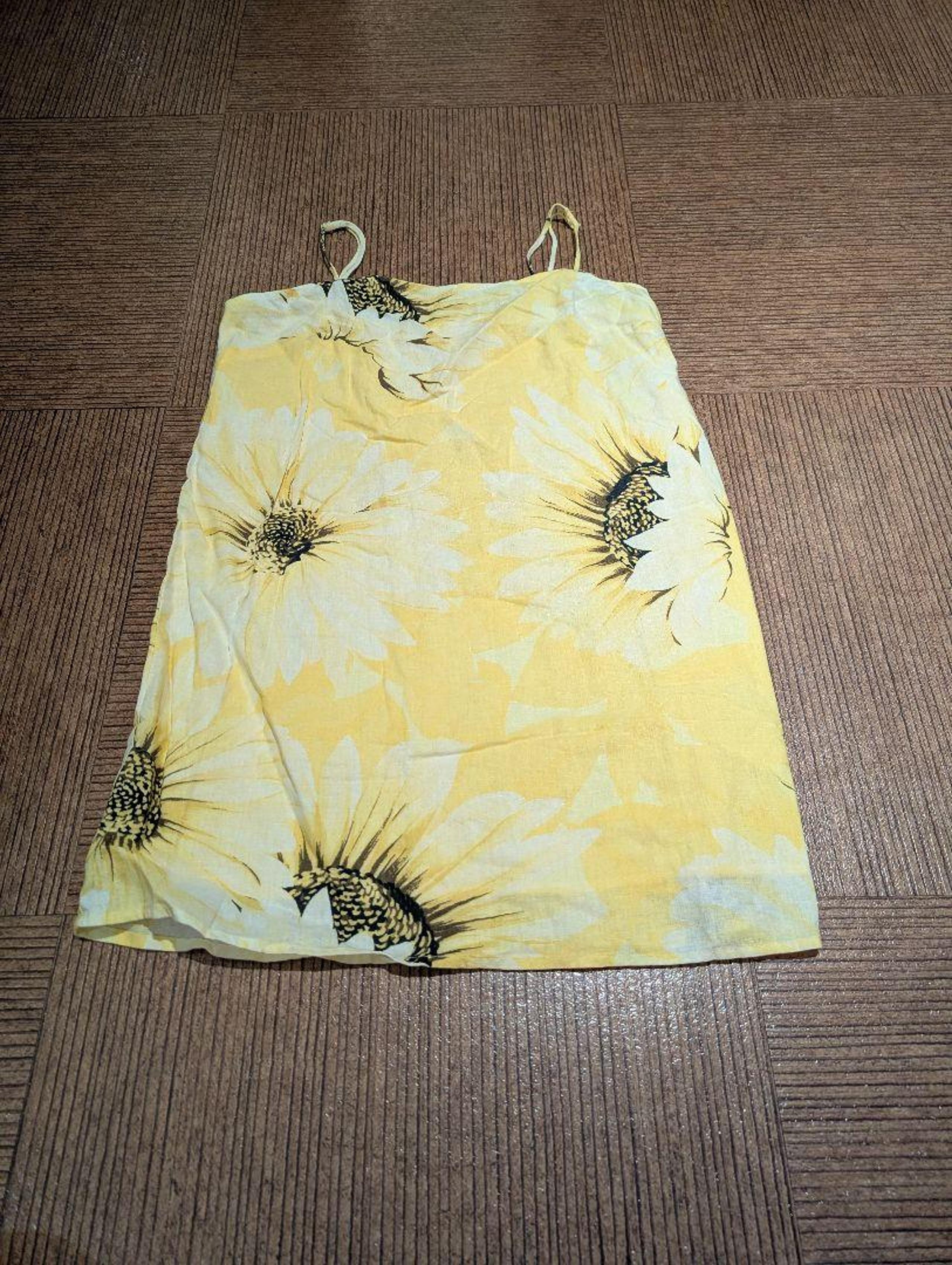 Beautiful Condition Sunflower Pattern Yellow Women's Camisole