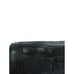 Zara Basic Black Vegan Leather Mini Skirt Embroidered Flowers Small