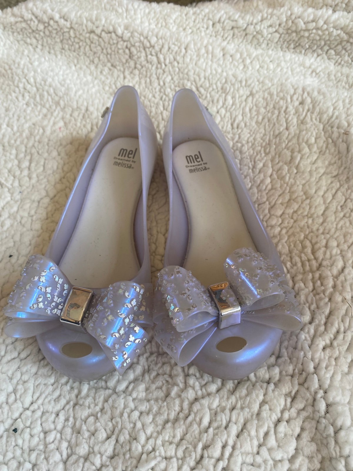 Mell by Melissa flat shoes sig kid size3