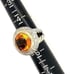 Stunning Citrine/Cz Cable Ring