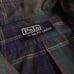 70s Polo Ralph Lauren Tartan Check Shirt with Large Letter Tag