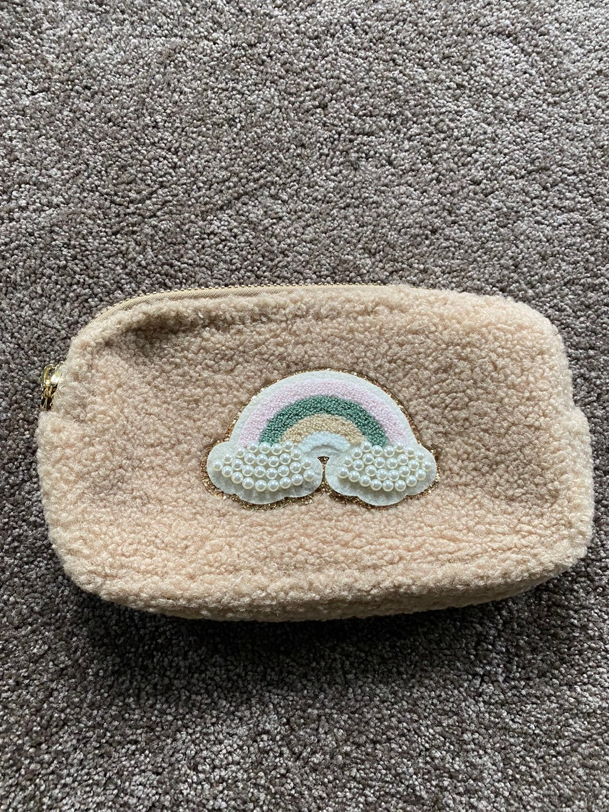 Stoney Clover Lane Cozy Sherpa Small Pouch