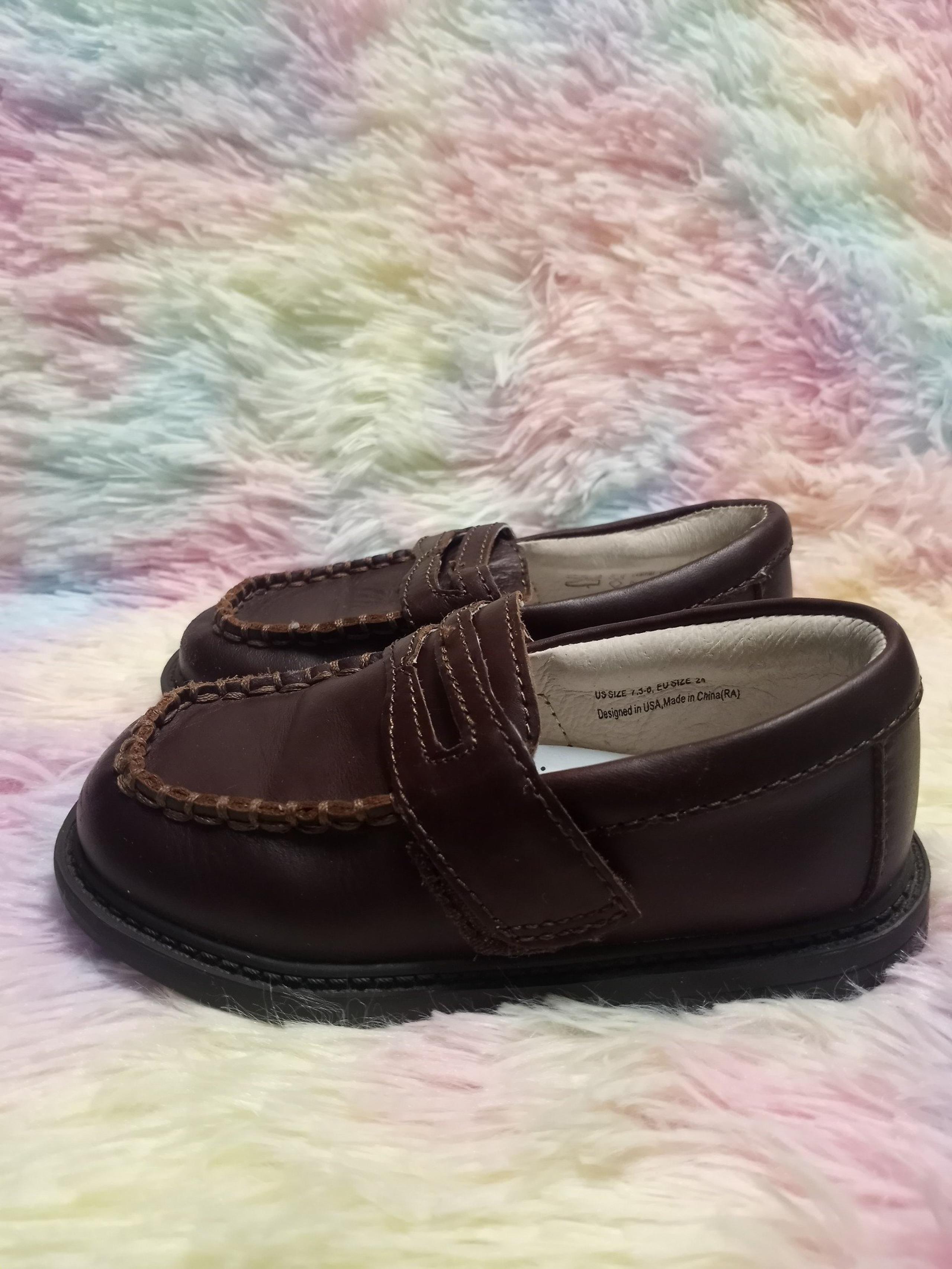 Pediped Flex Brown Leather Loafers