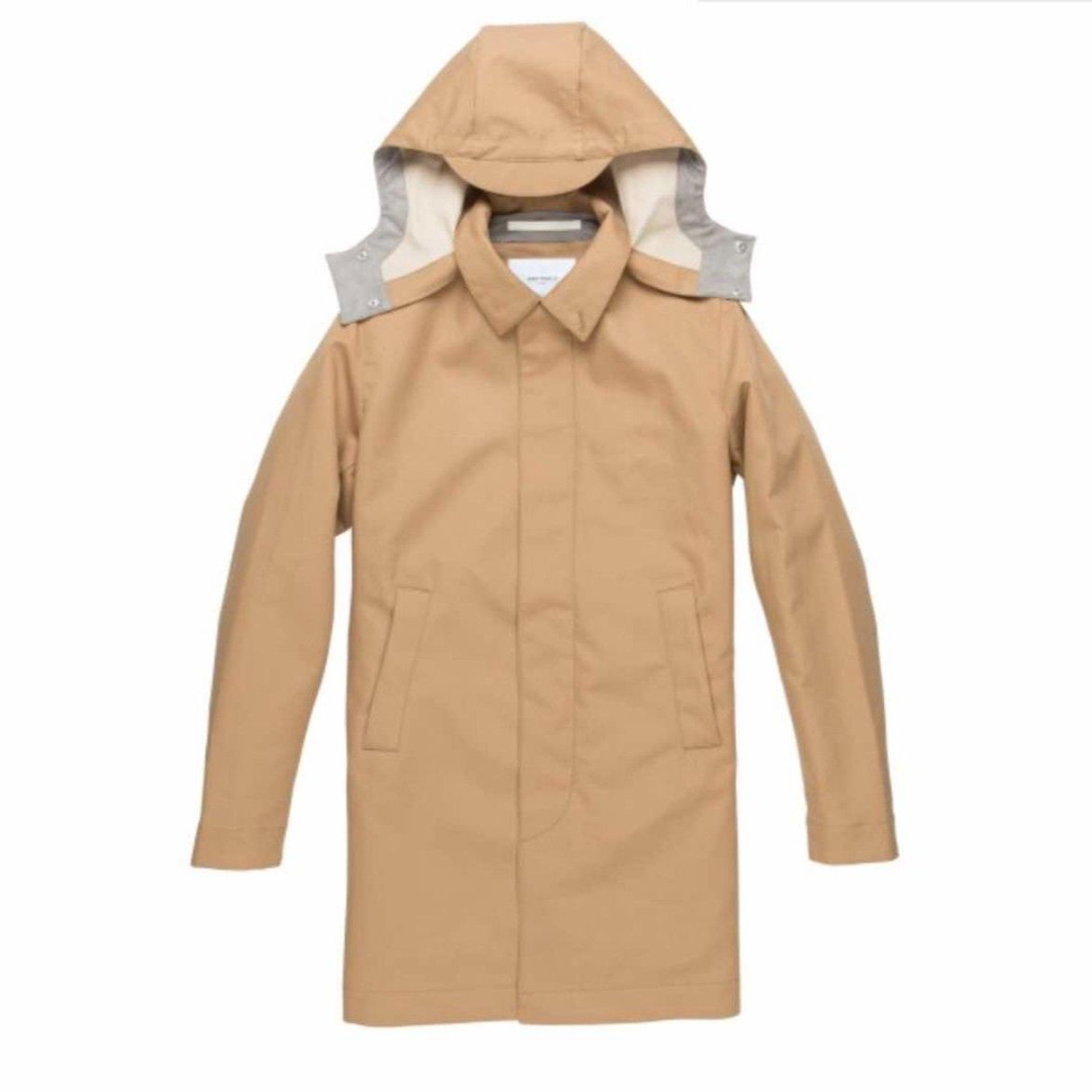Norse Projects Khaki Tan Thor Men's Rain Jacket, size S
