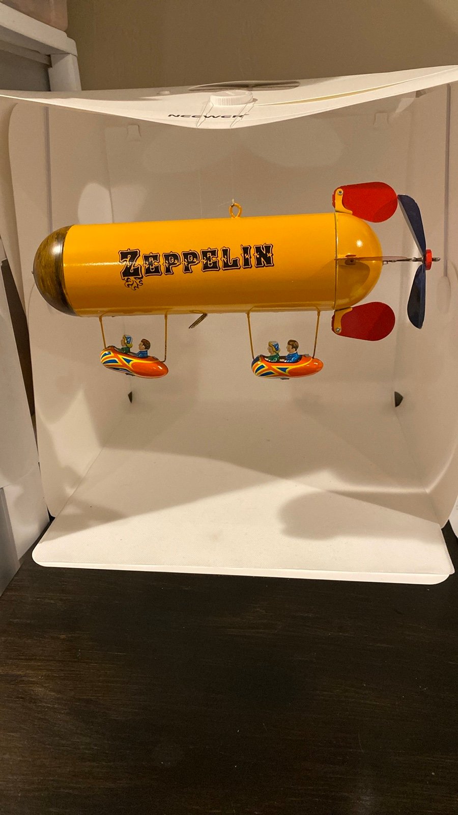 Tucher Walther Tin Zeppelin Airship - Vintage