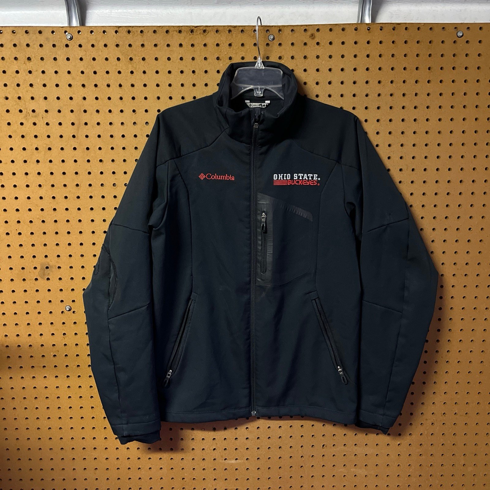 Ohio State Buckeyes Columbia Sportswear Omni-Heat Soft Shell Tech Jacket Size S