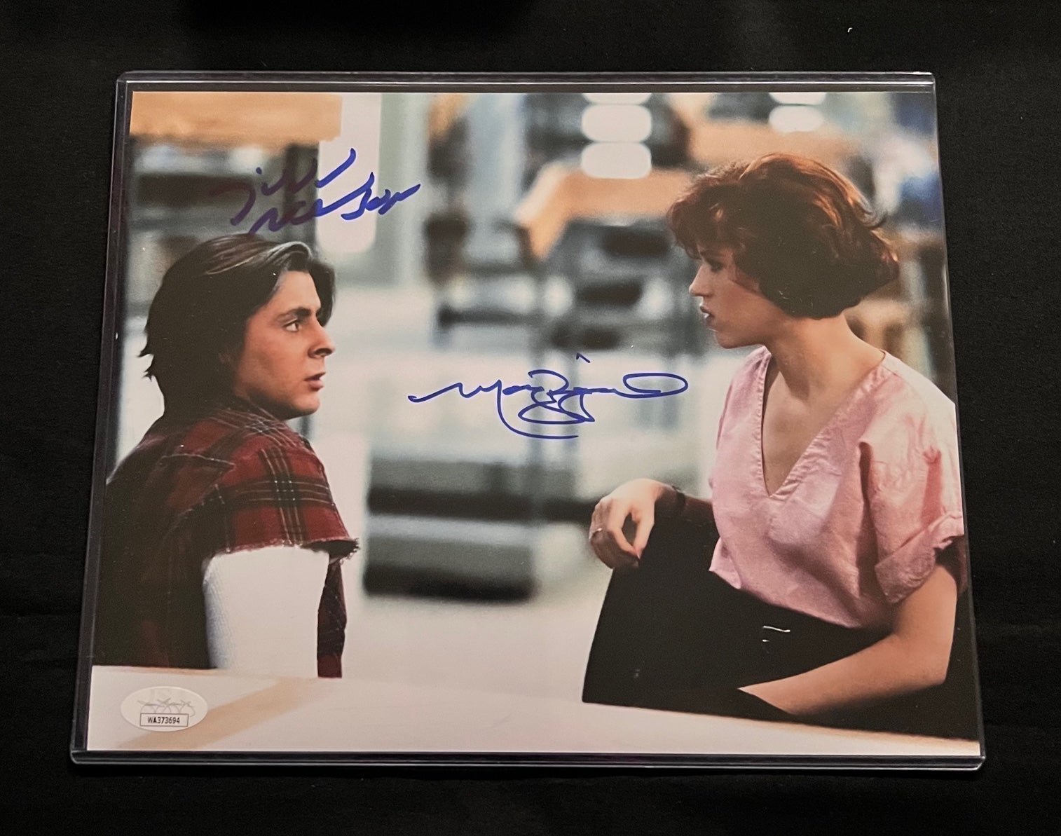 The Breakfast Club - Molly Ringwald and Judd Nelson Signed Photo