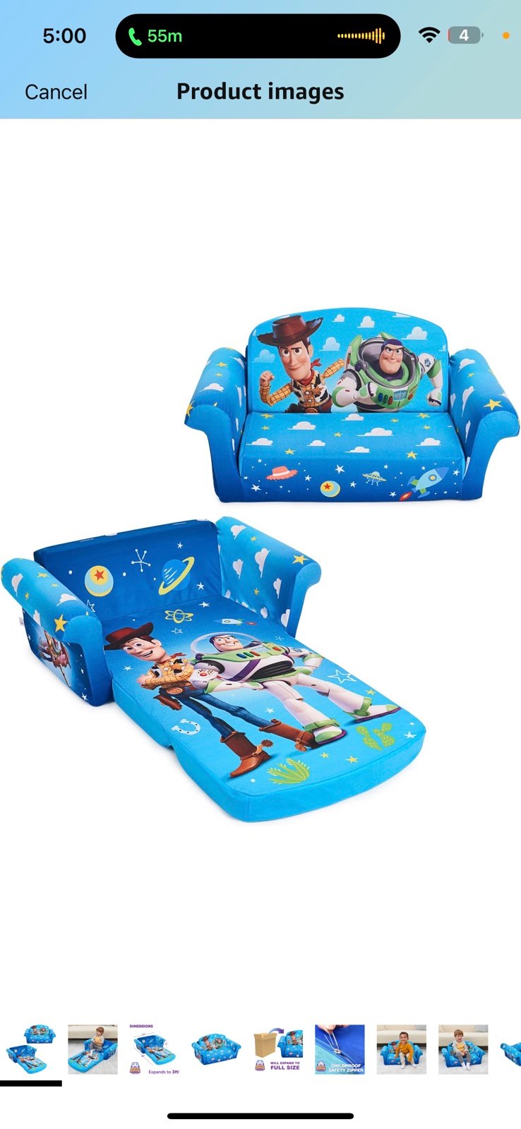 Toy story Chair foam