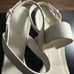 Everlane The Double-Strap Block Heel Sandals Ivory Leather Made In Italy 10.5