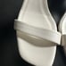 Everlane The Double-Strap Block Heel Sandals Ivory Leather Made In Italy 10.5