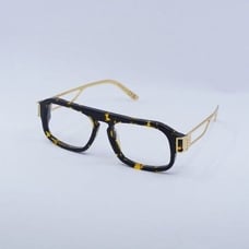 New Marni BURULLUS XGK Eyeglasses - Havana/Gold Frame
