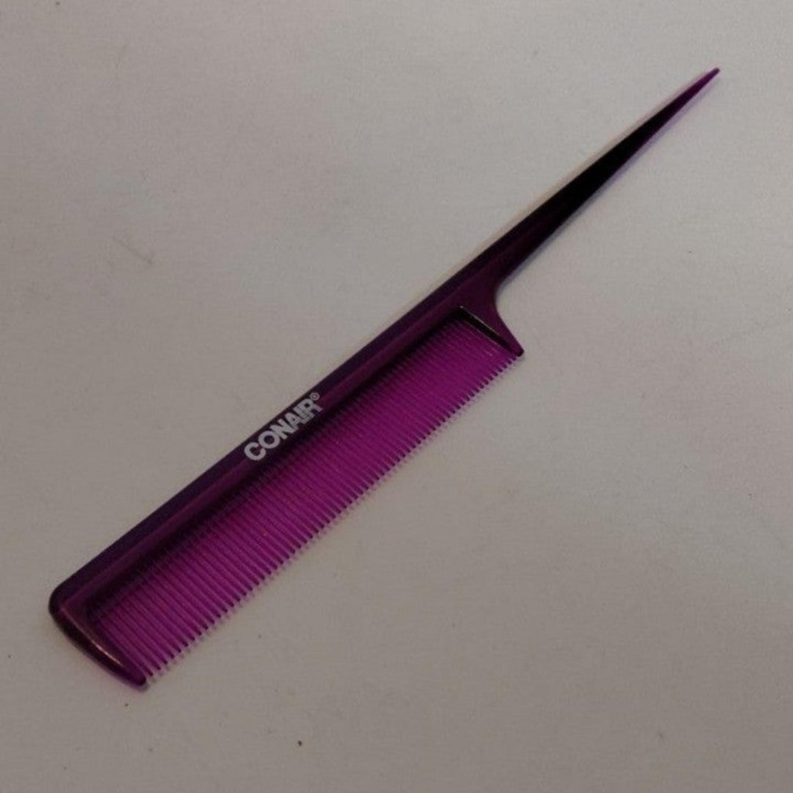 Conair Hair Comb Styling Tools Detangling Straightening Style Fashion Purple
