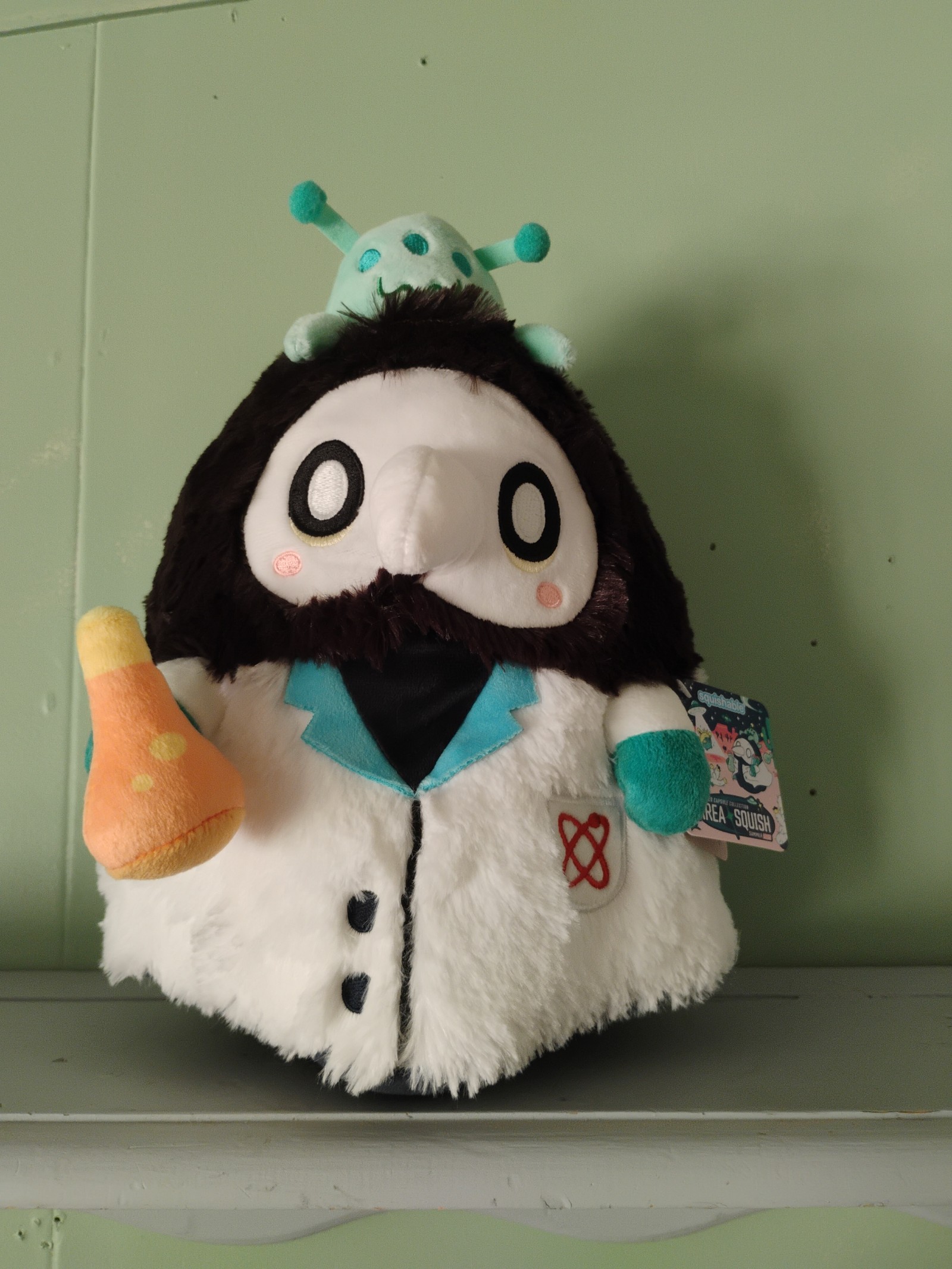 Squishable plague doctor mini scientist Area Squish collection