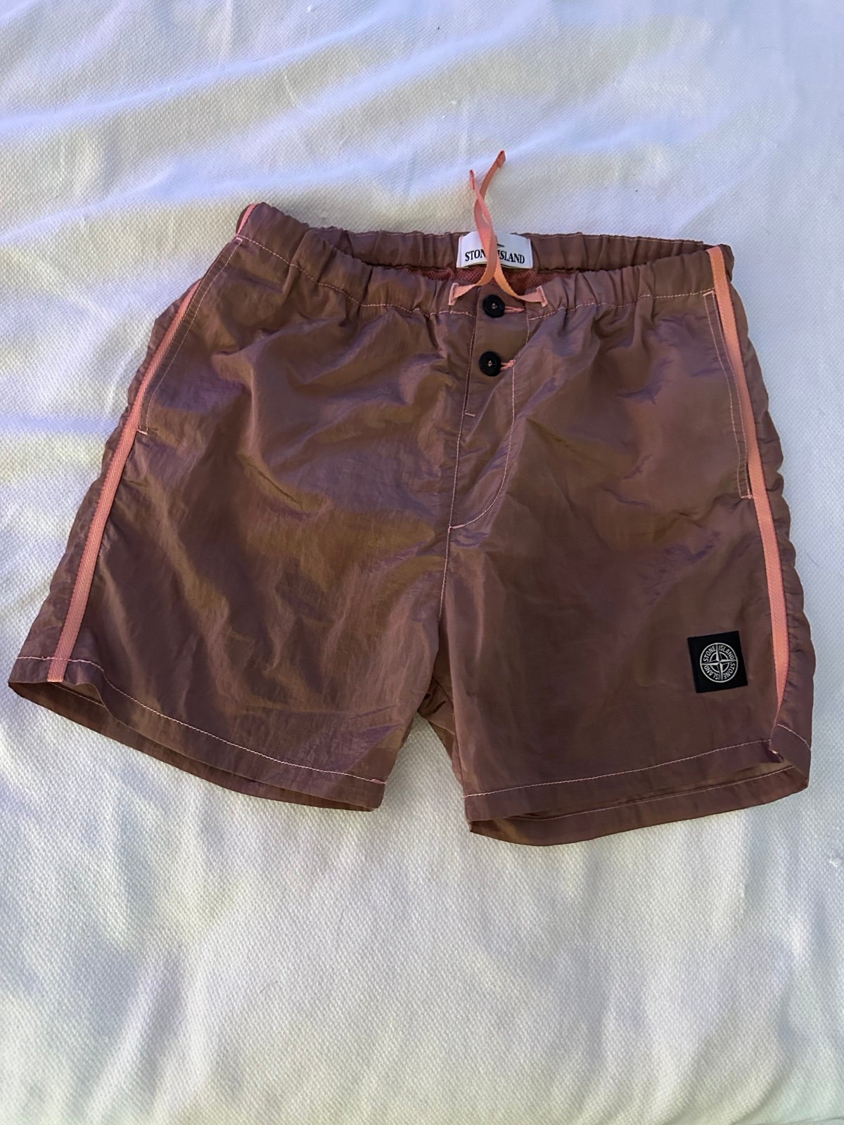 Stone Island nylon metal swim shorts