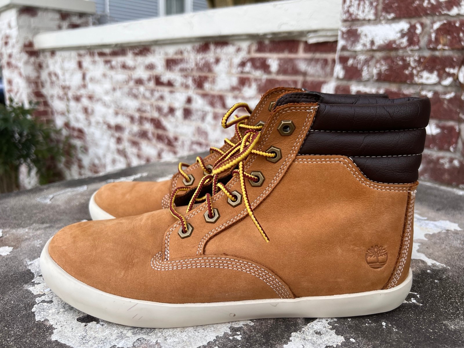 Timberland Dausette Sneaker Ankle Boot Wheat Nubuck Size 9 Women’s Chukka