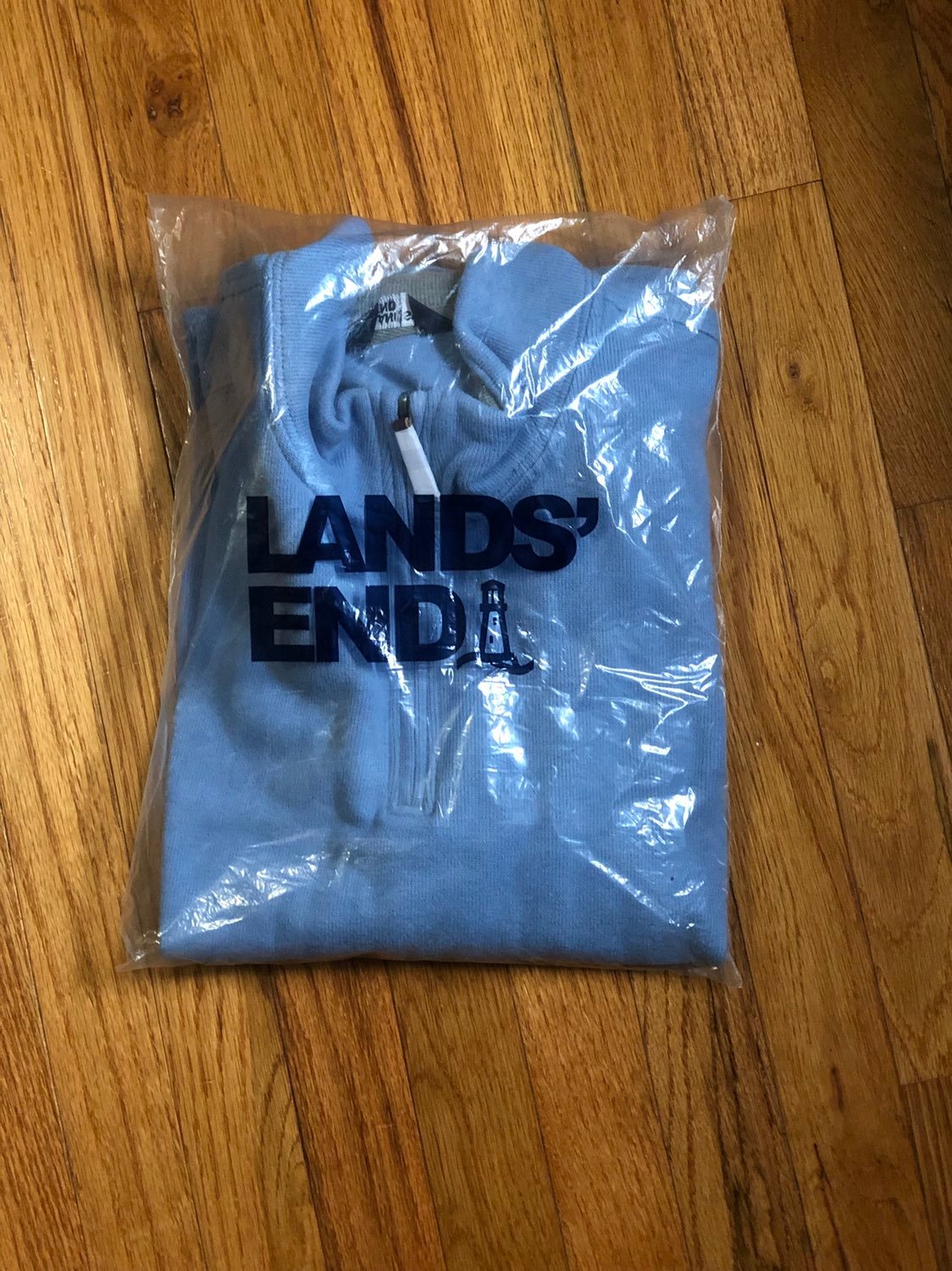 Lands end pullover sweater for men