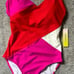 Summersalt The Marina lava hibiscus white sand sz 4 nwt