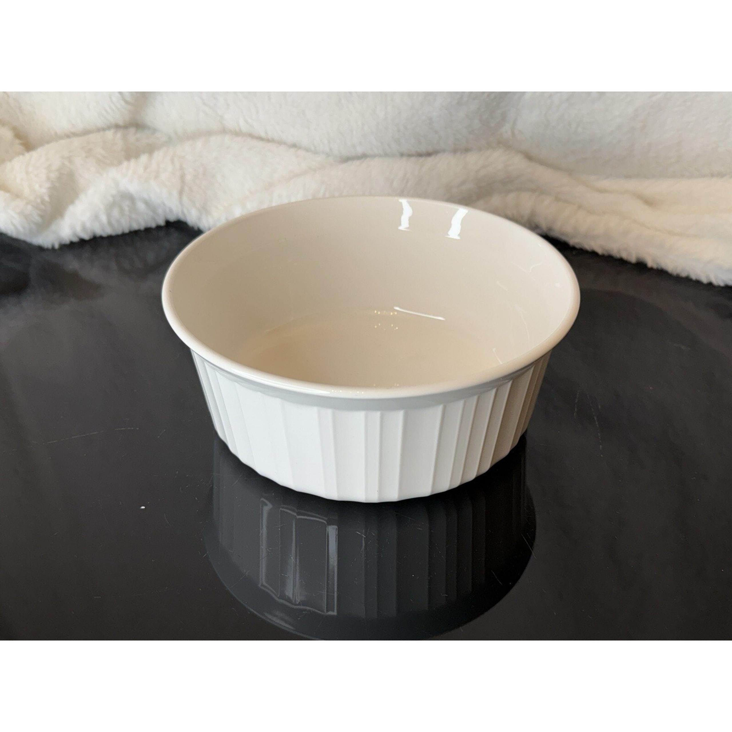11.6l Corning Ware French White Stoneware Casserole Dish