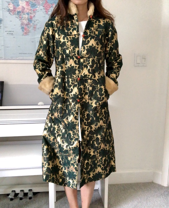 Fashion Long Coat with Fur inside