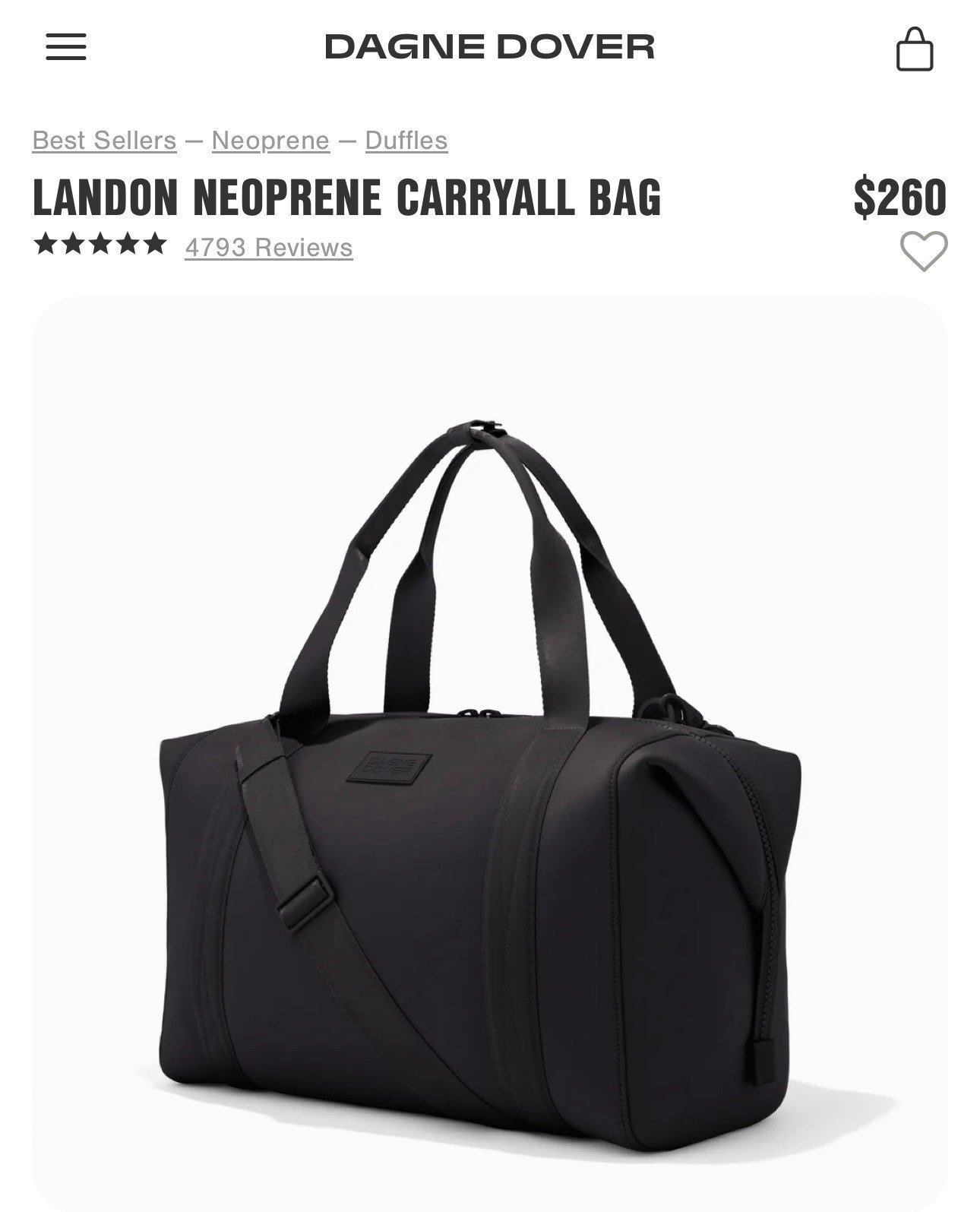 2 DAGNE DOVER LANDON CARRYALL BAGS | SELLING TOGETHER