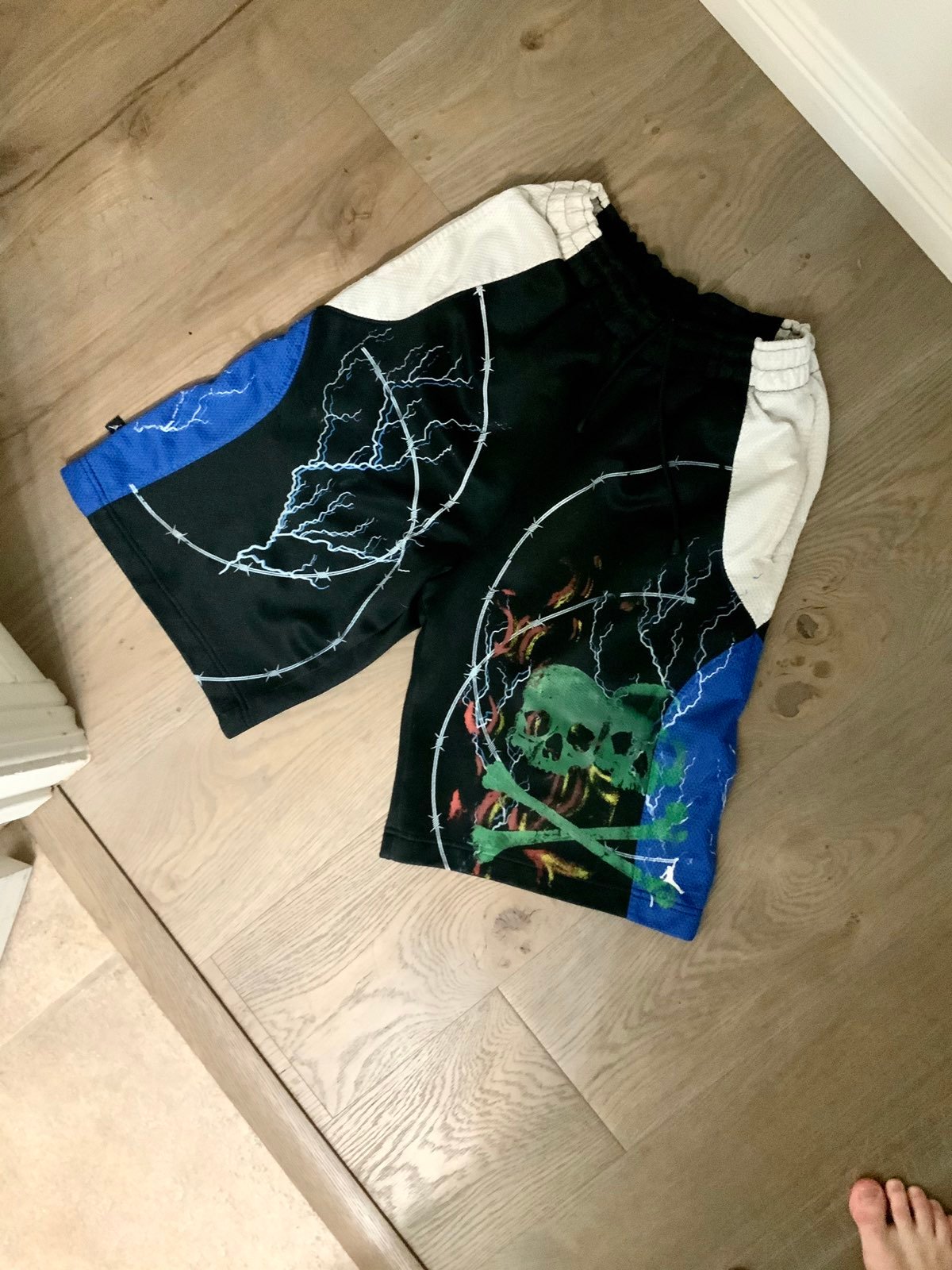 One of a kind athletic shorts