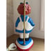 Ceramic Raggedy Ann Lamp Vintage Bedside Table Child's Lamp 18” Tall No Shade