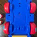 Rhymes and sorter car for toddler. Spanish language toy.