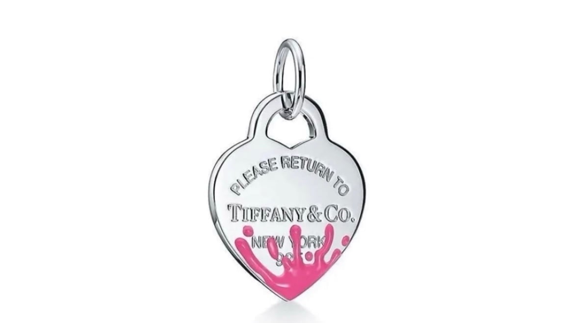 New Tiffany&Co Splash Heart charm
