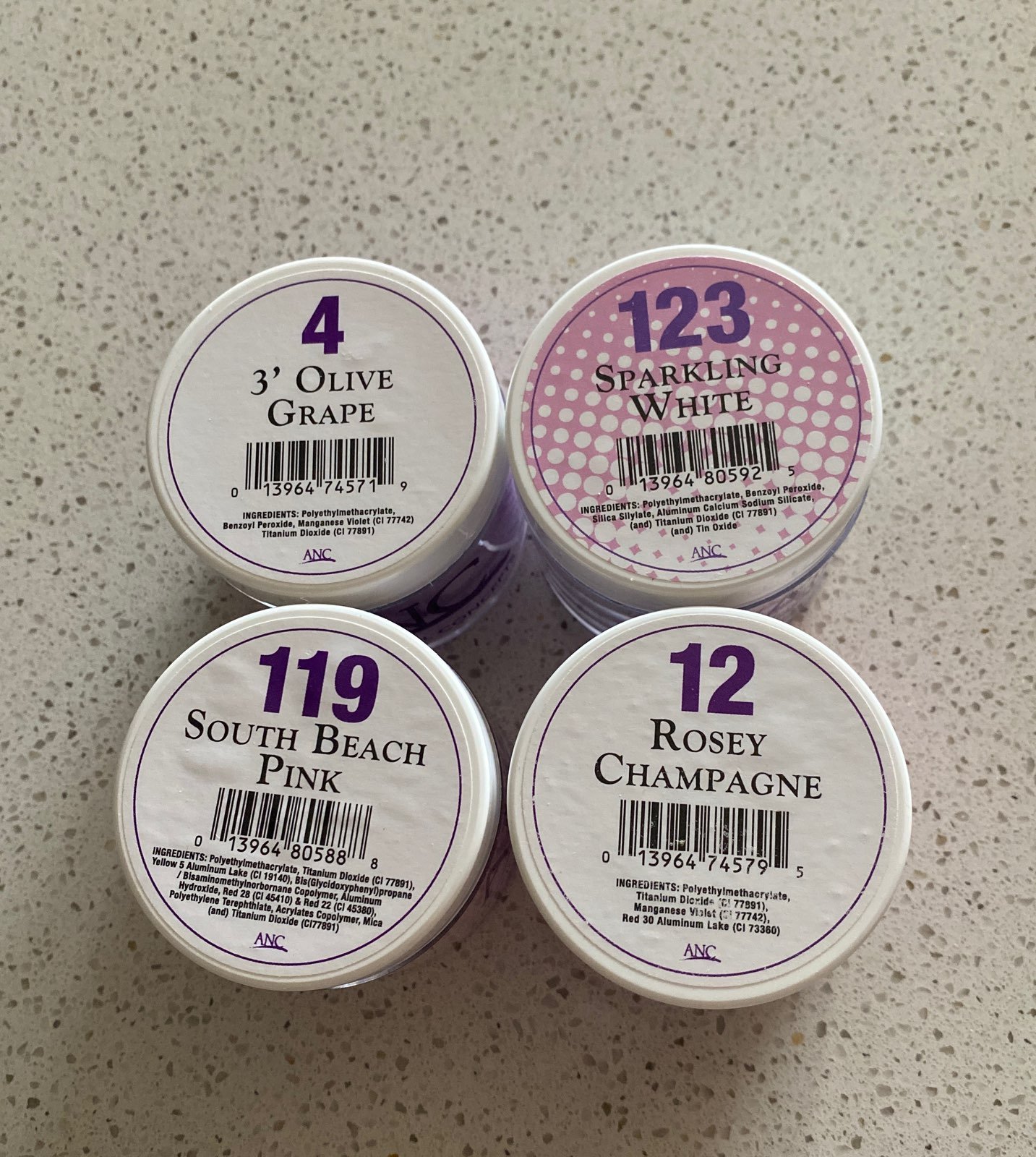 nail dip powder ANC Bundle