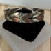MEXICO SIGNED RC (REVERIANO & MARIA CASTILLO) RARE VINTAGE MIXED METALS BANGLE