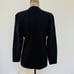 Liz Claiborne Dresses Womens Black Wool Retro Skirt Suit Bold Buttons Sz Medium