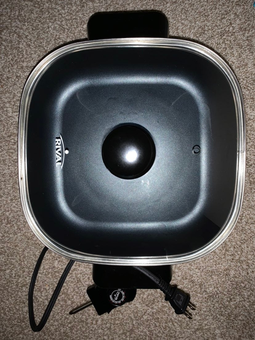 Rival 11 square electric skillet