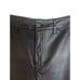 Free People Rebel At Heart Black Faux Leather Pants Soft Boyfriend Slim-Leg Sz 0