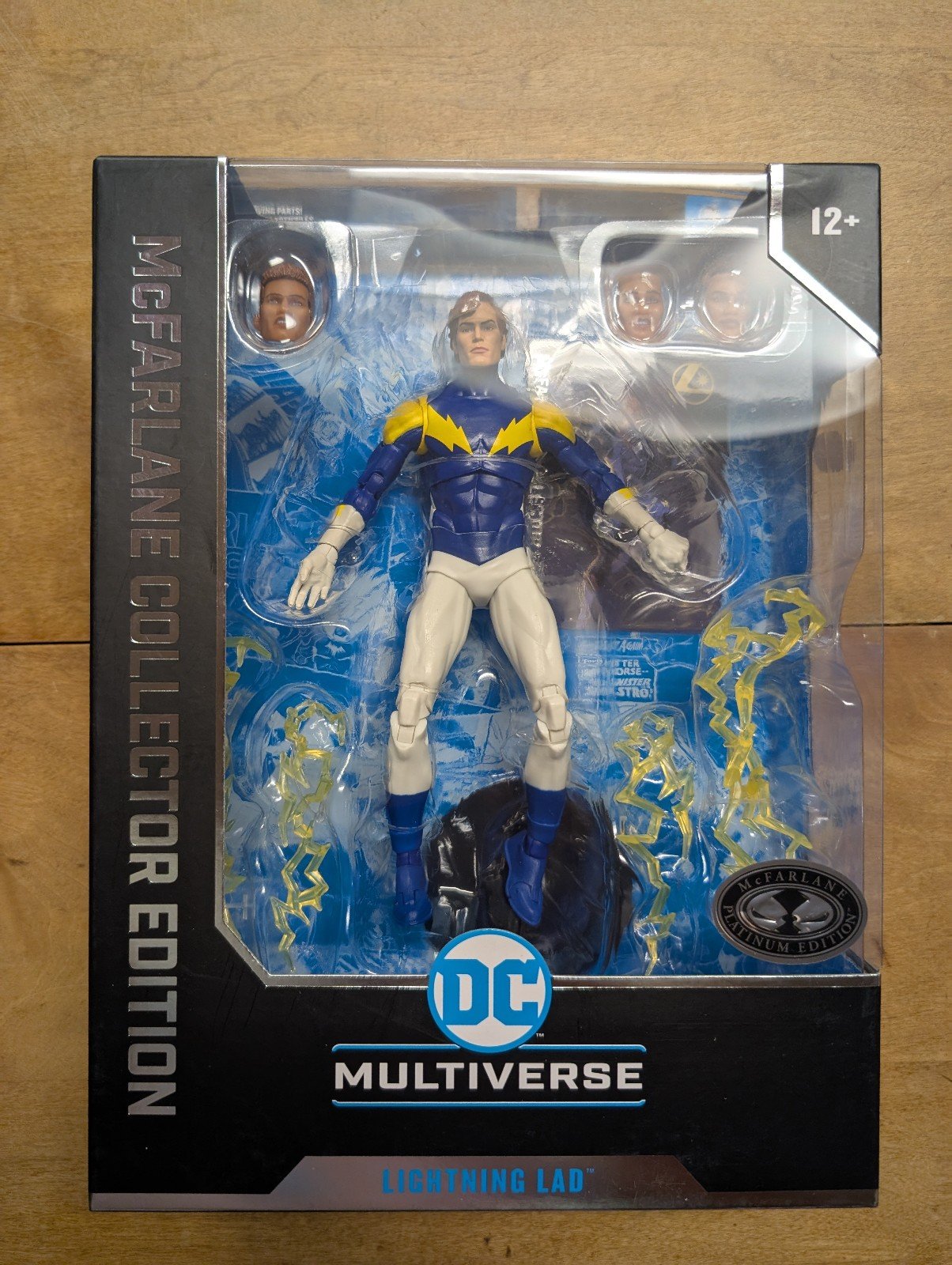 DC Multiverse Mcfarlane Platinum Lightning Lad