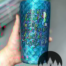 RTS Mermaid Scale Tumbler 18.5oz