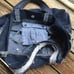 Della Upcycled Denim Jeans Weekender Bag
