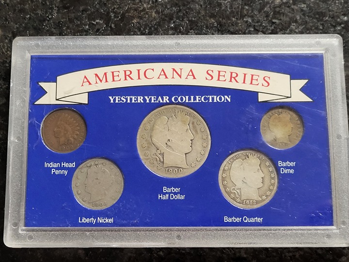 Americana Series Yesteryear Collection Coin Set