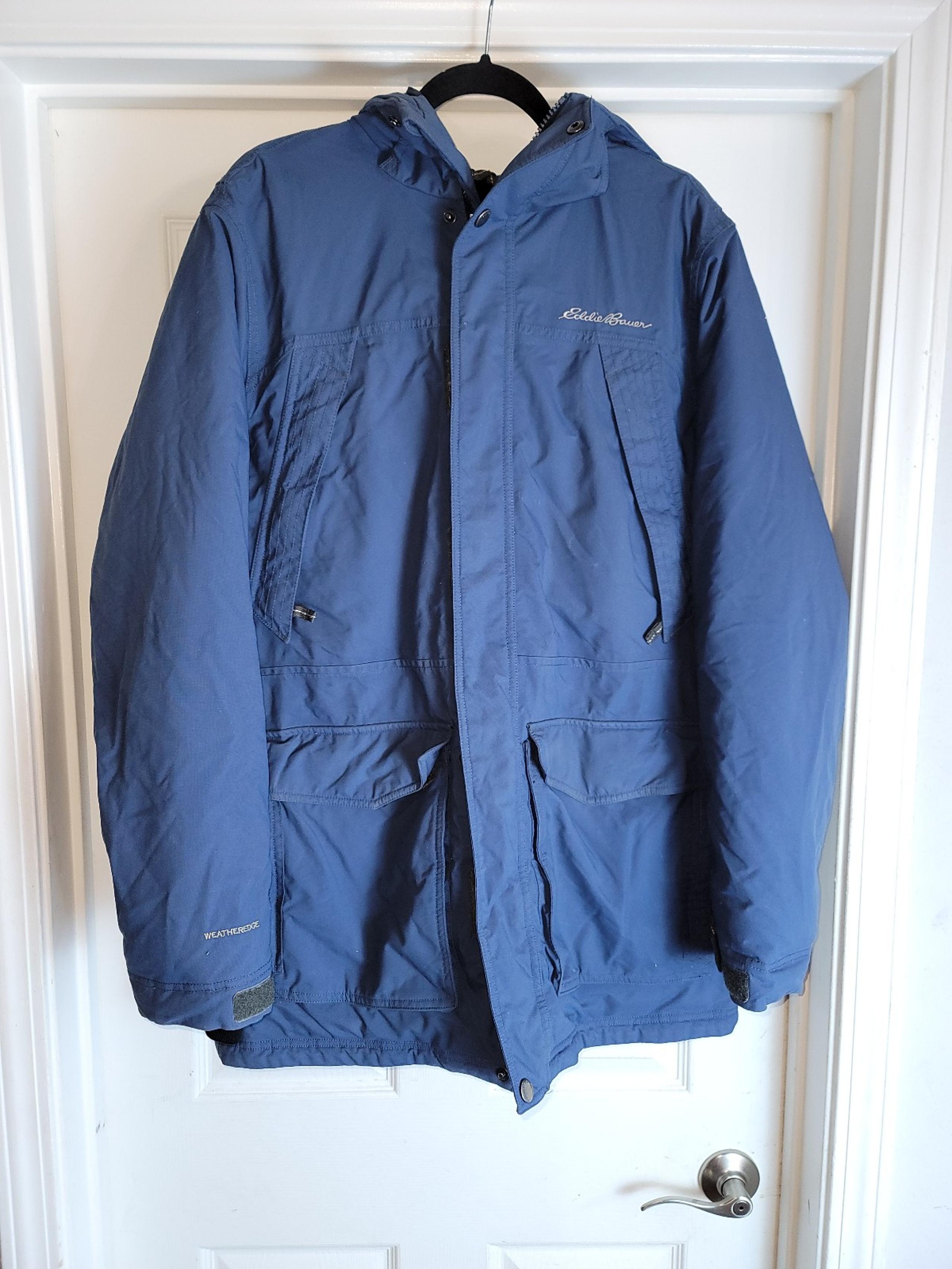 Eddie Bauer Men Weatheredge Parka Full Zip