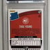 2018 Panini Donruss (#198) TRAE YOUNG “RATED ROOKIE” RC! PSA 9 MINT!.