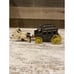 Vintage Cast Iron Horse Drawn Stage Coach Horse & Buggy with Driver 12” Long