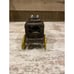 Vintage Cast Iron Horse Drawn Stage Coach Horse & Buggy with Driver 12” Long