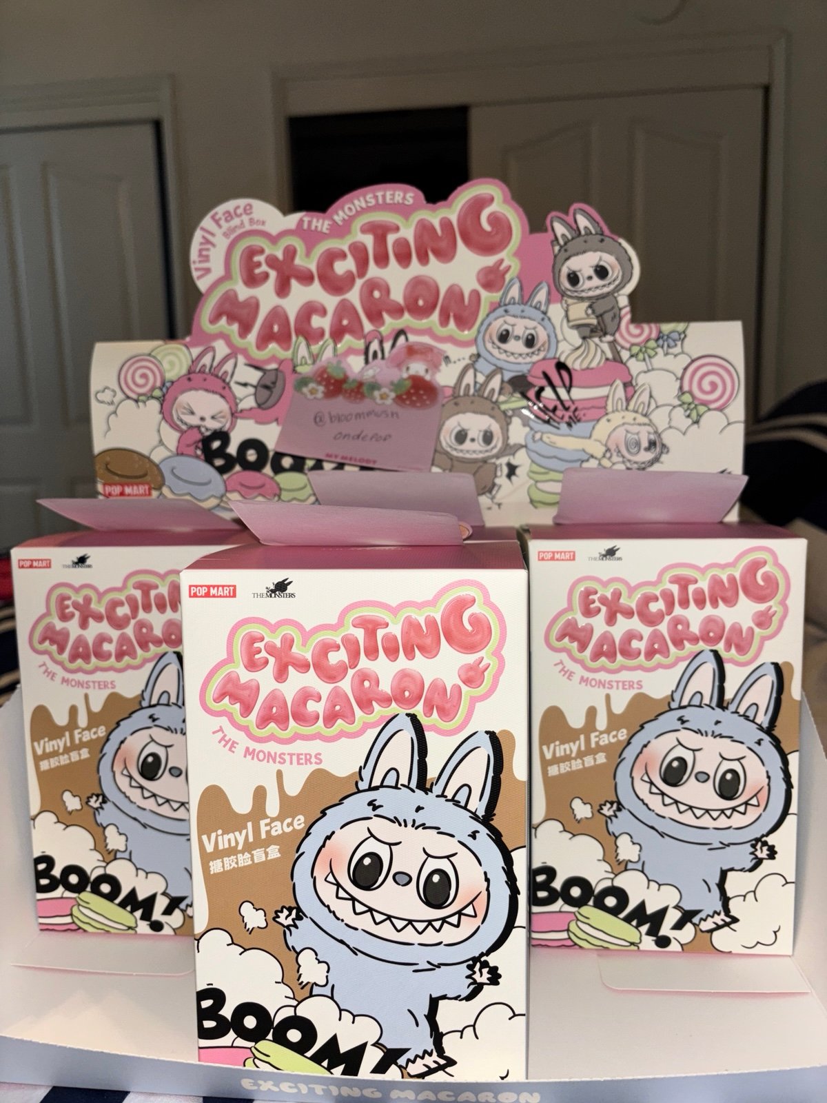 EXCITING MACARON SERIES LABUBU